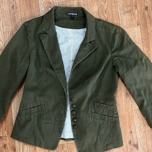 Olive Green Express Blazer